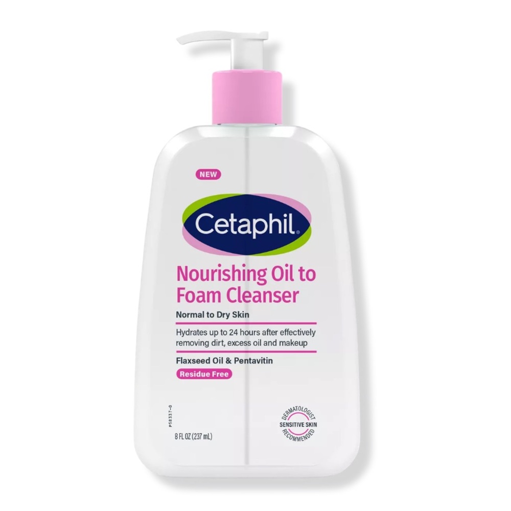 Cetaphil Nourishing Oil to Foam Cleanser Travel Bottles